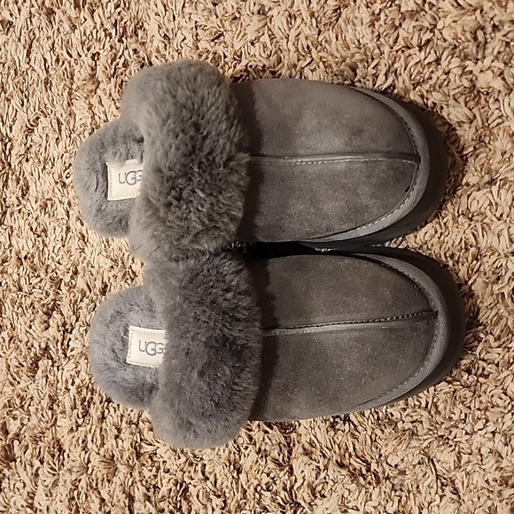 UGG Shoes - Ugg Platform Slippers Gray Size 7
